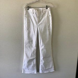 White Boot Cut American Eagle Jeans